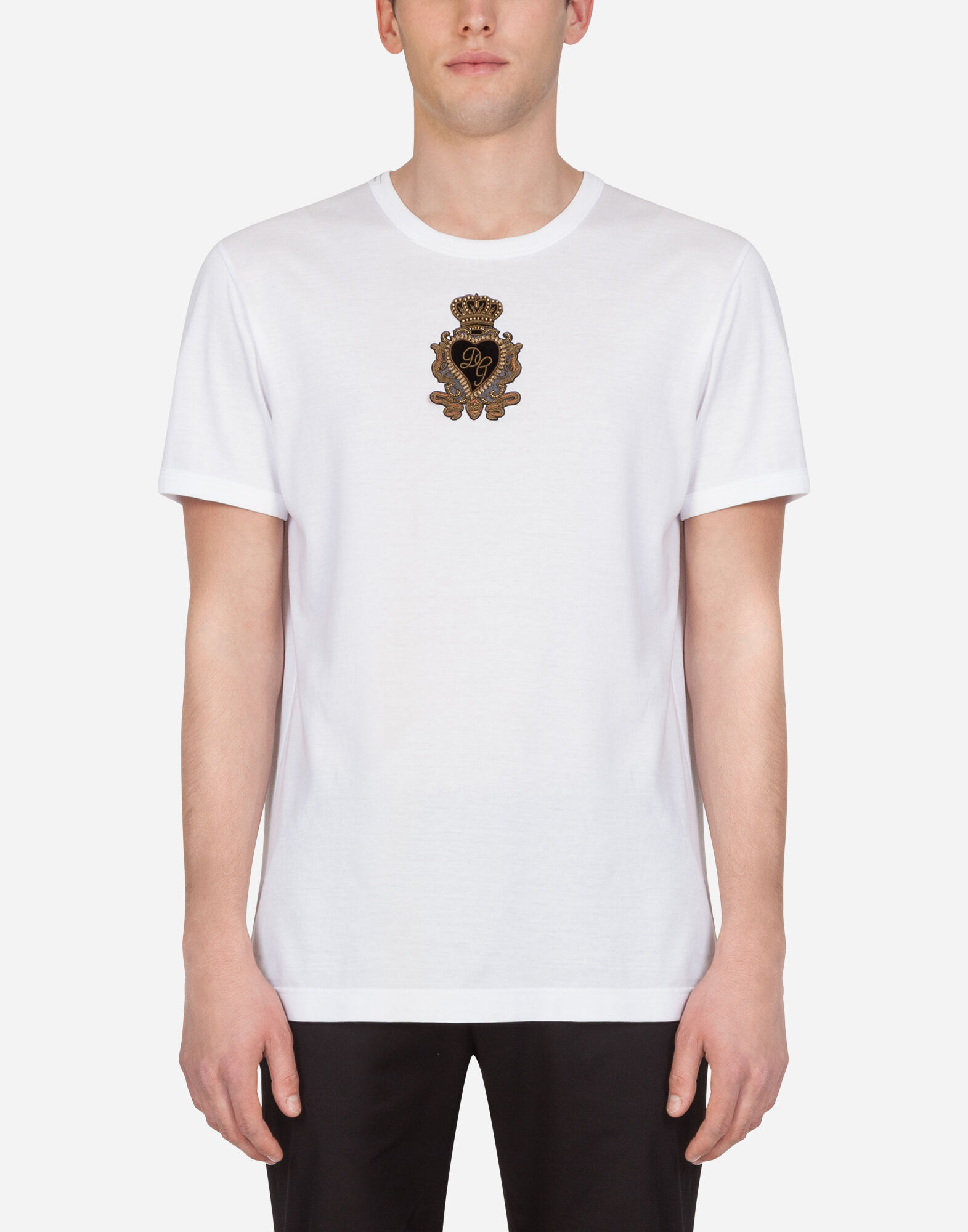 Heraldic patch T-shirt