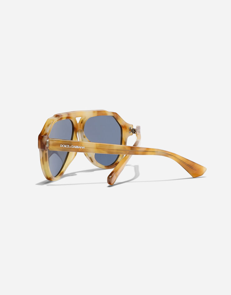 Dolce & Gabbana Солнцезащитные очки Lusso Sartoriale желтый VG445AVP22V
