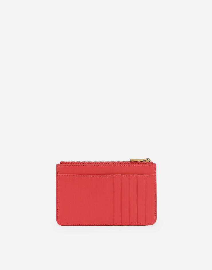 Dolce & Gabbana Medium Devotion card holder Orange BI1261AV967