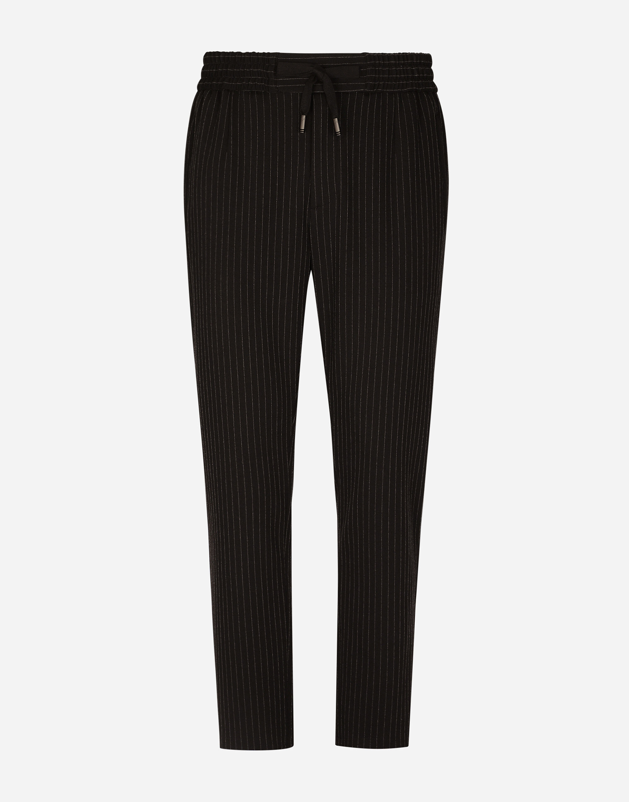 ${brand} Pinstripe jersey jogging pants with DG patch ${colorDescription} ${masterID}