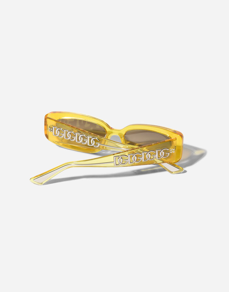 Dolce & Gabbana Sonnenbrille DNA Gelb VG4445VP311