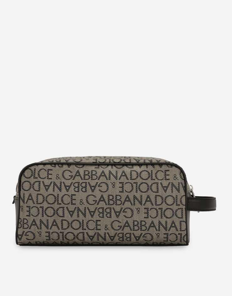 Dolce & Gabbana Necessaire in jacquard spalmato Multicolore BT0989AJ705