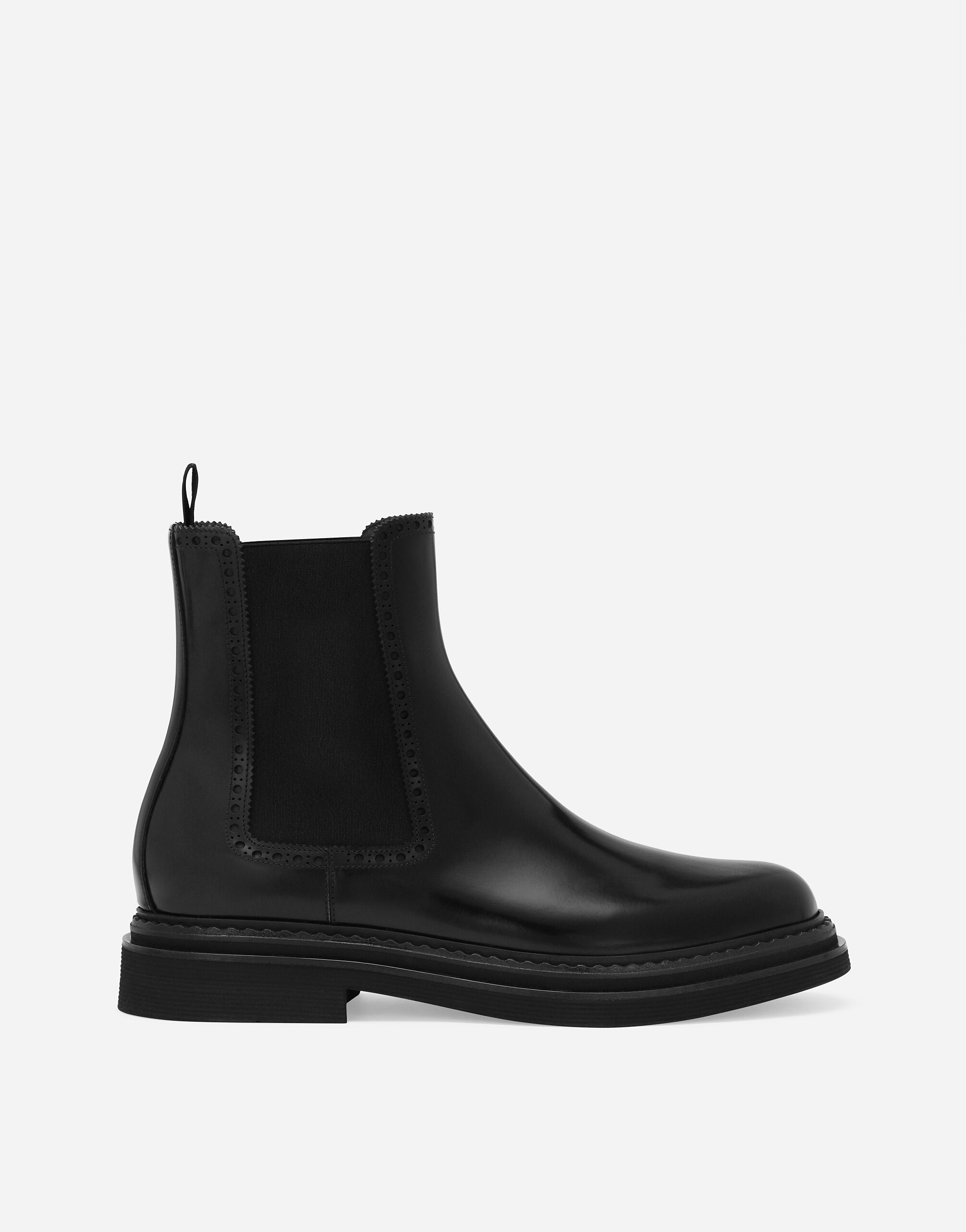 ${brand} Bottines en cuir de veau brossé ${colorDescription} ${masterID}