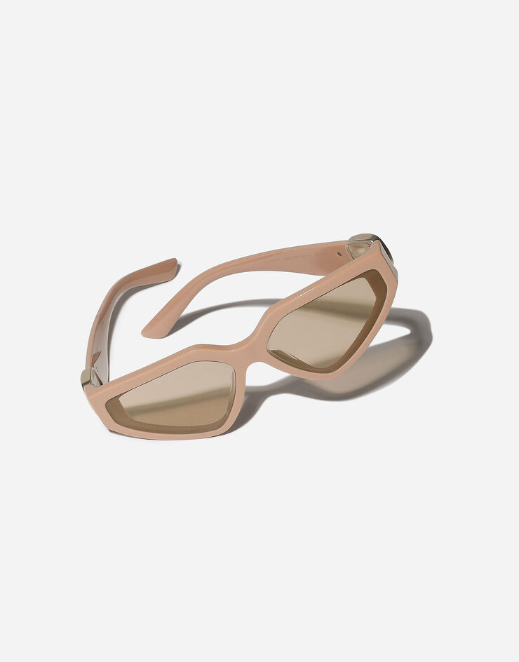 Dolce & Gabbana DG Precious sunglasses 풀 캐멀 VG446AVP25A