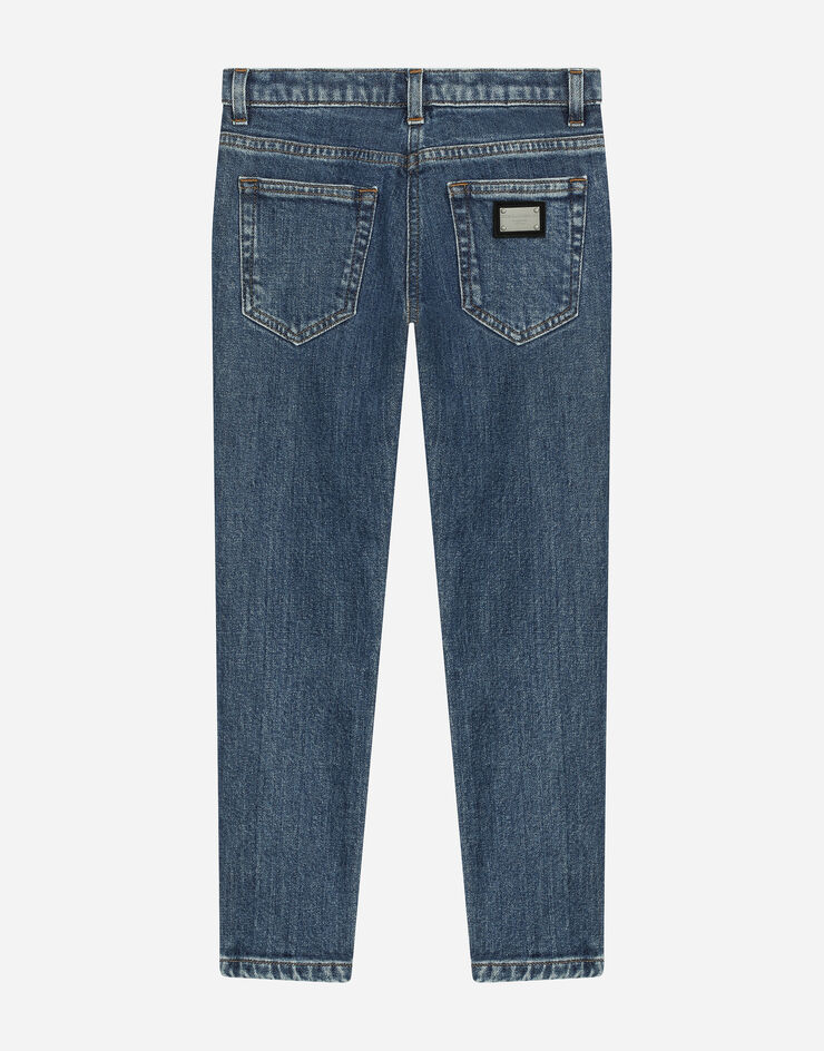 Dolce & Gabbana Jeans aus Stretchdenim Blau L52F76LDC27