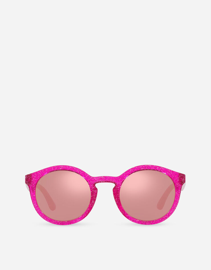 Dolce & Gabbana Солнцезащитные очки New Pattern розовый VG600JVN51Z
