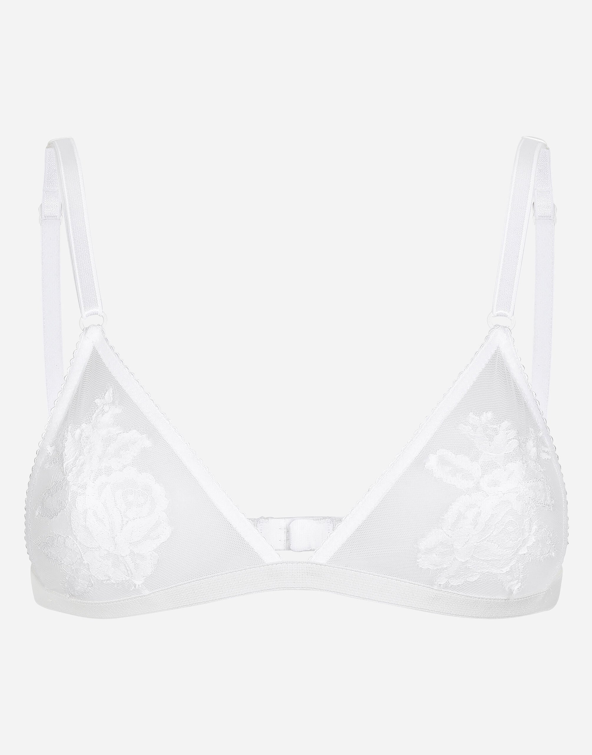 ${brand} Lace and tulle soft-cup triangle bra ${colorDescription} ${masterID}