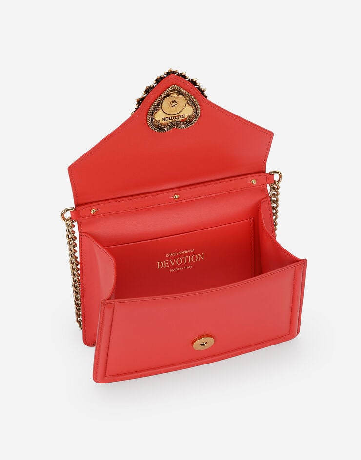 Dolce & Gabbana Small Devotion top-handle bag Orange BB6711AV893