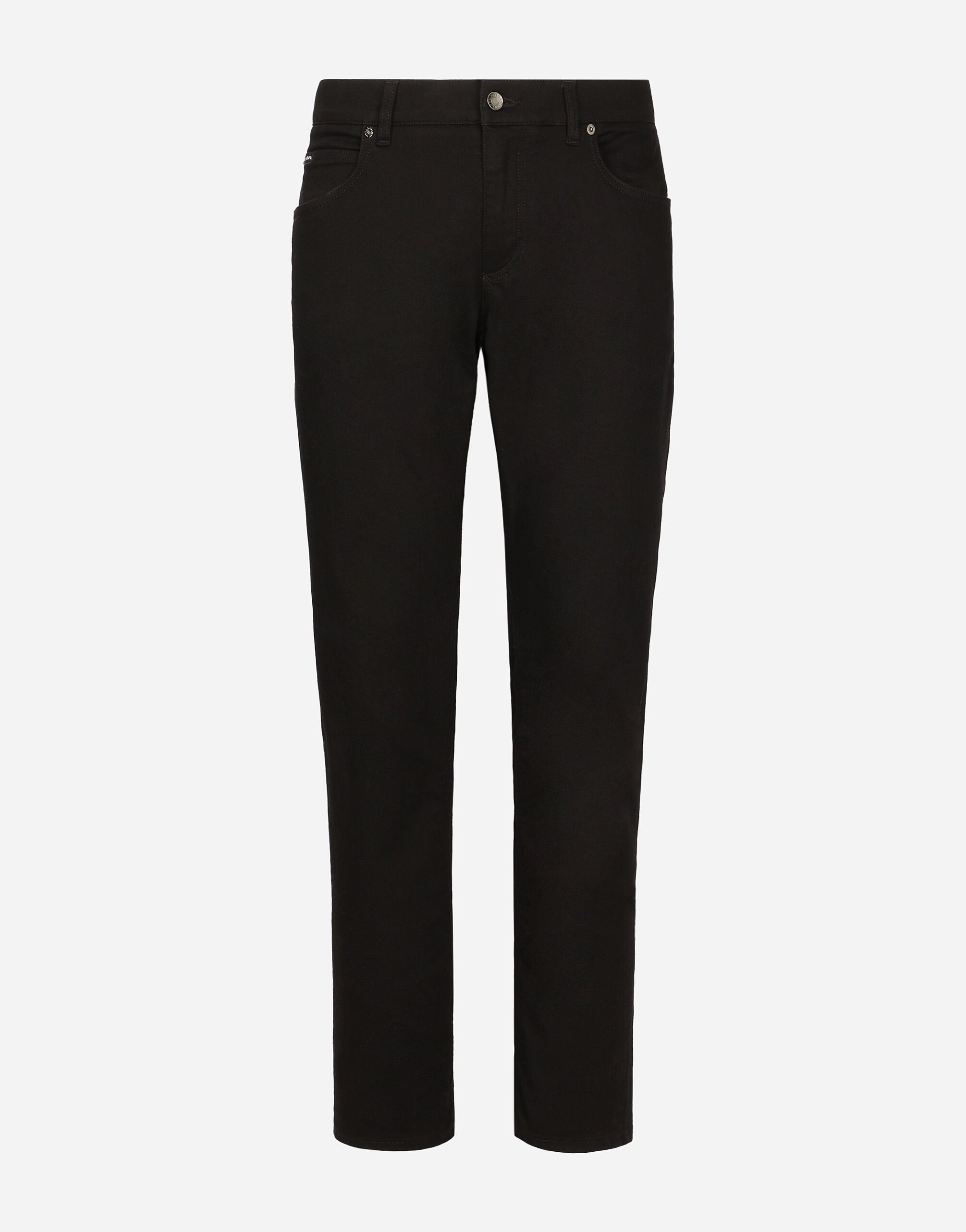 Dolce & Gabbana Regular-fit black wash stretch jeans Multicolor G9NL5DG8GW9