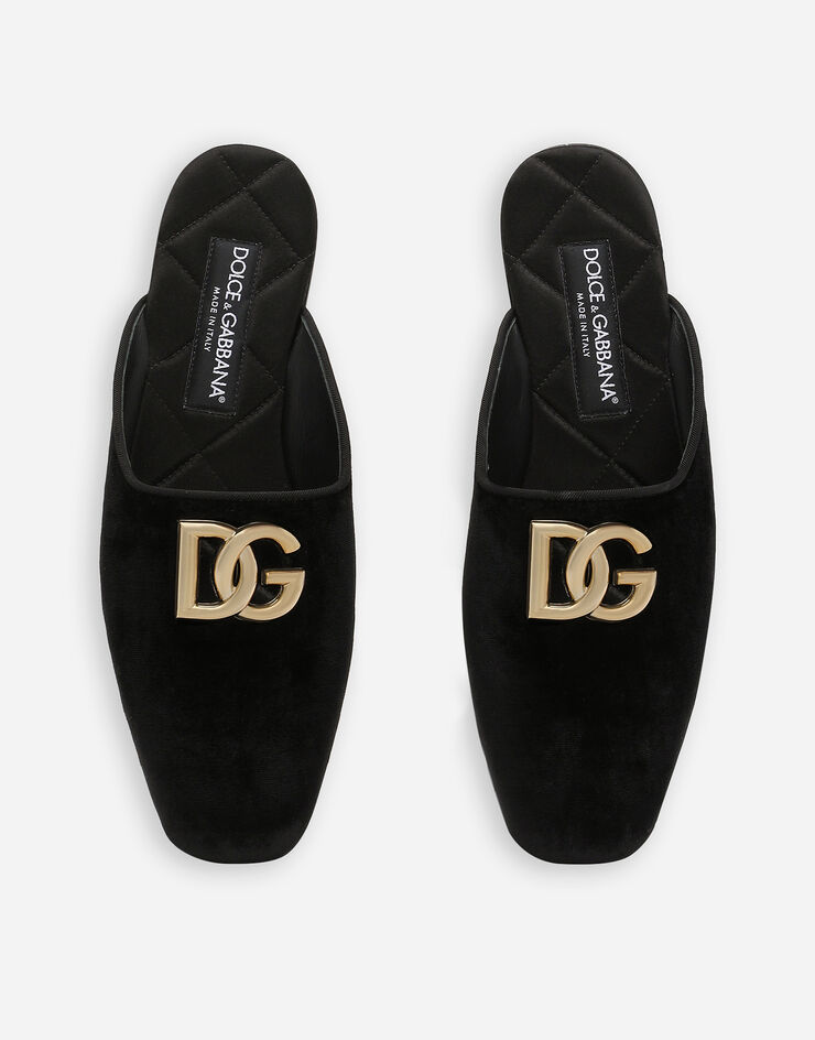 Dolce & Gabbana Velvet mules Black CI0177A4195