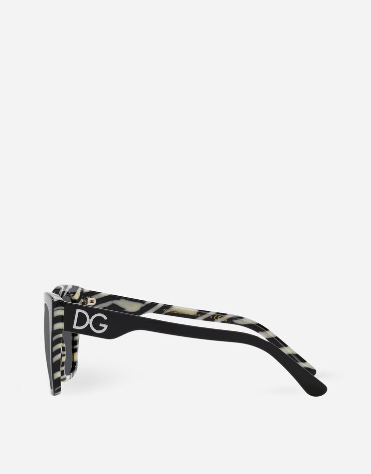 Dolce & Gabbana Sonnenbrille DG Print Mehrfarbig VG4384VP26G