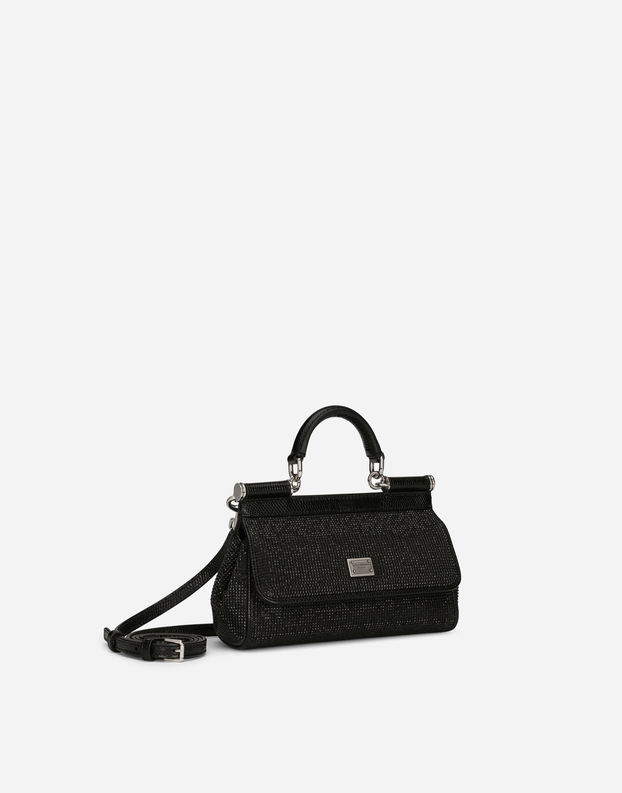 KIM DOLCE&GABBANA Small Sicily handbag in Black for 