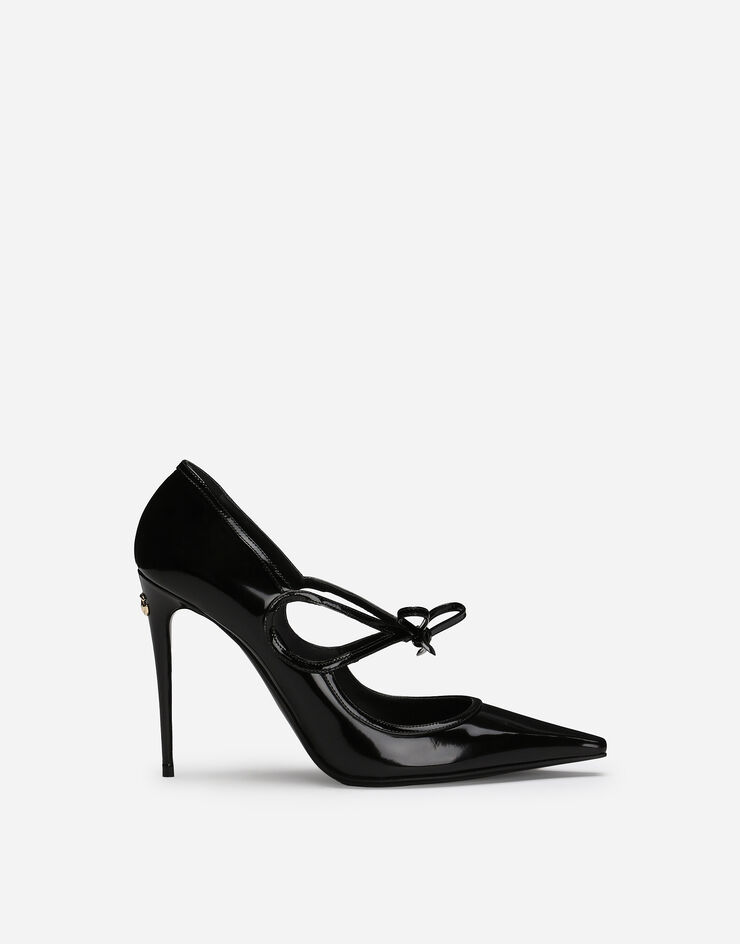 Dolce & Gabbana Polished calfskin pumps Black CD1853A1037