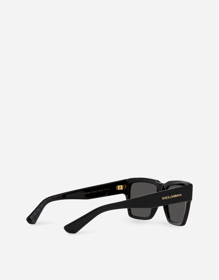 Dolce & Gabbana Lusso Sartoriale Sunglasses Black VG443BVP187