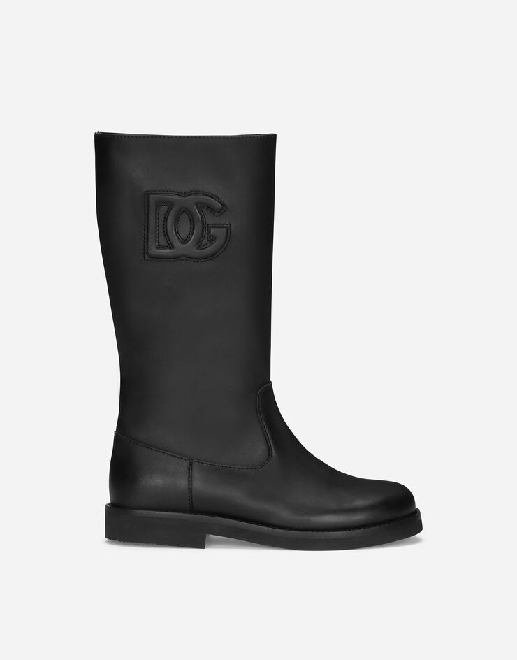 Dolce&Gabbana Calfskin boots Black D10999A3444