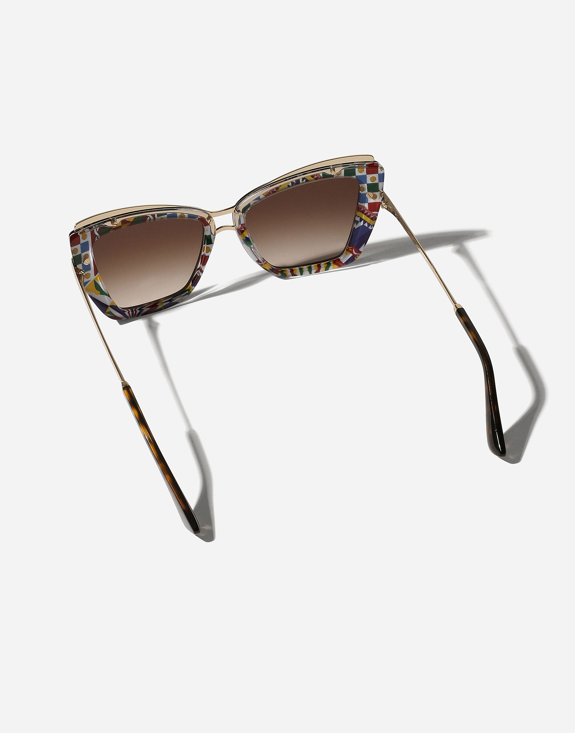 Metal print sunglasses