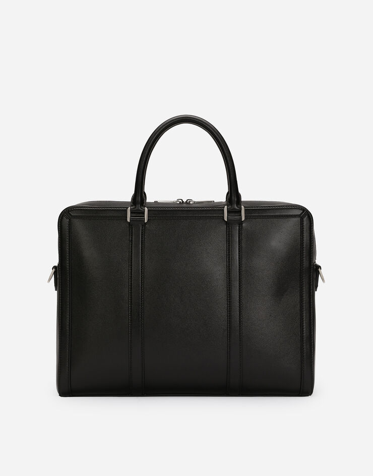 Dolce & Gabbana Calfskin briefcase Black BM2321AV956