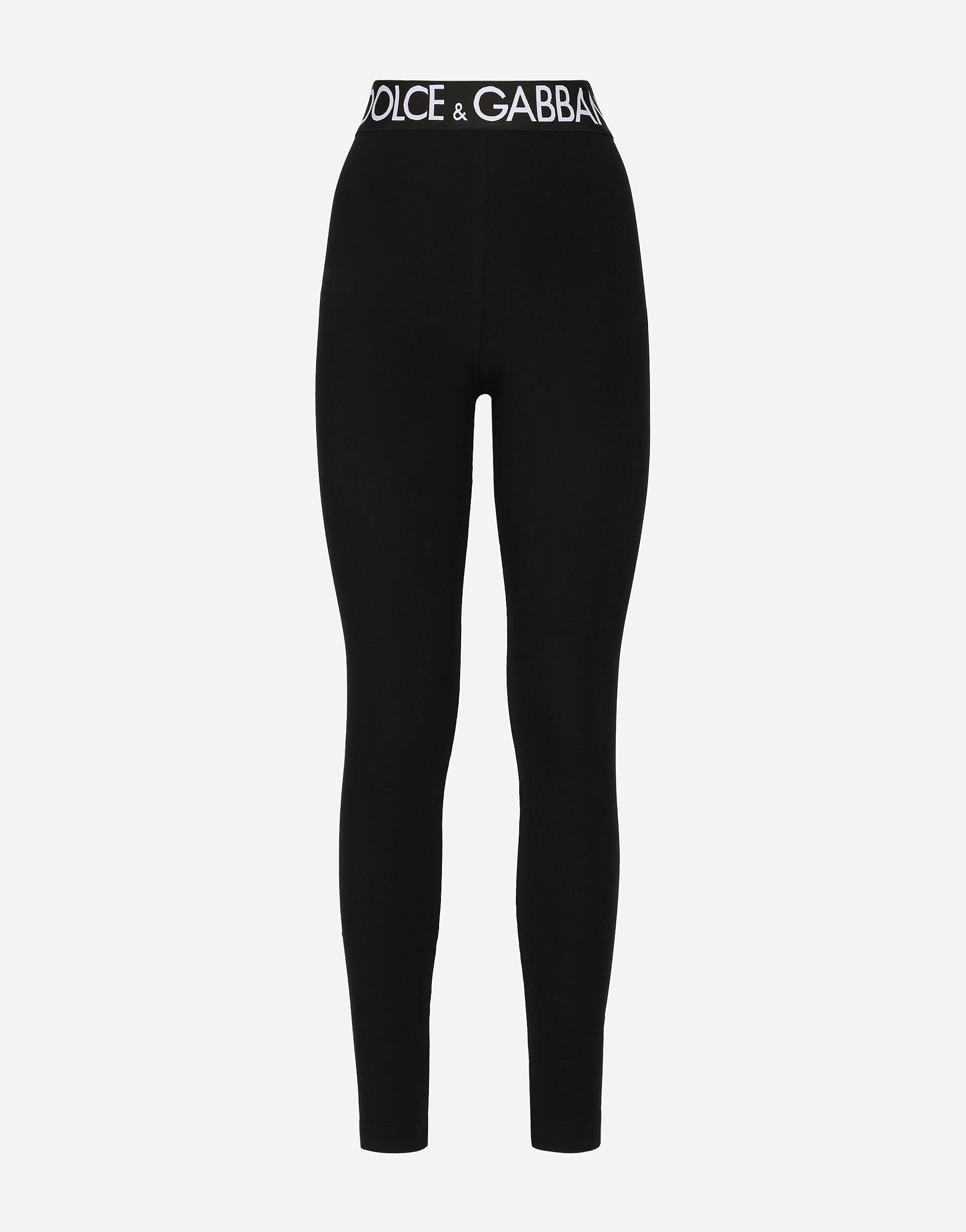 ${brand} Leggings de punto con logotipo en cintura elástica ${colorDescription} ${masterID}