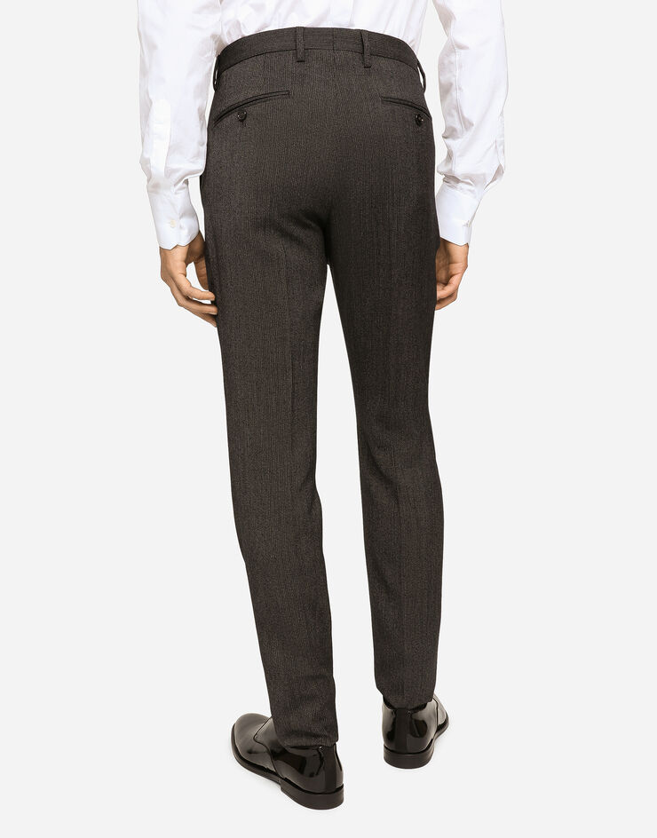 Dolce&Gabbana Single-breasted pinstripe wool Martini-fit suit Multicolor GK0EMTFRRD4