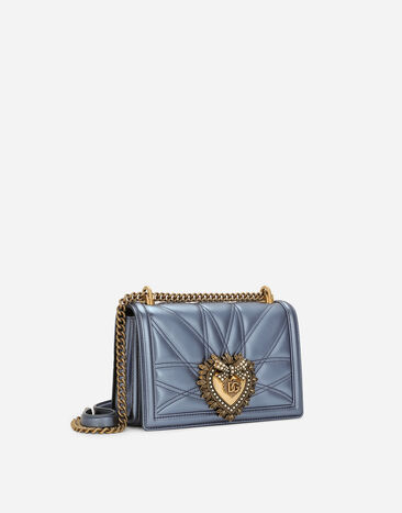 Dolce & Gabbana Medium Devotion shoulder bag Blue BB7158AD776