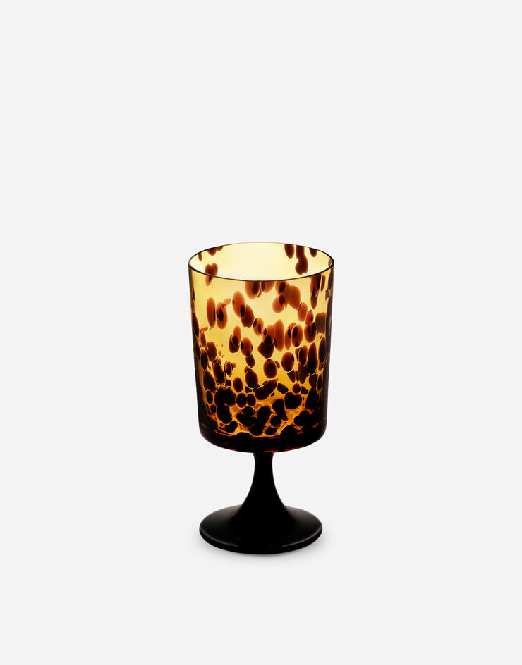 Dolce & Gabbana Wasserglas aus Muranoglas Mehrfarbig TCB003TCAD1