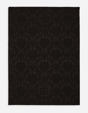 Dolce & Gabbana Пляжное полотенце из махрового хлопка с жаккардовым узором разноцветный TCB019TCA73