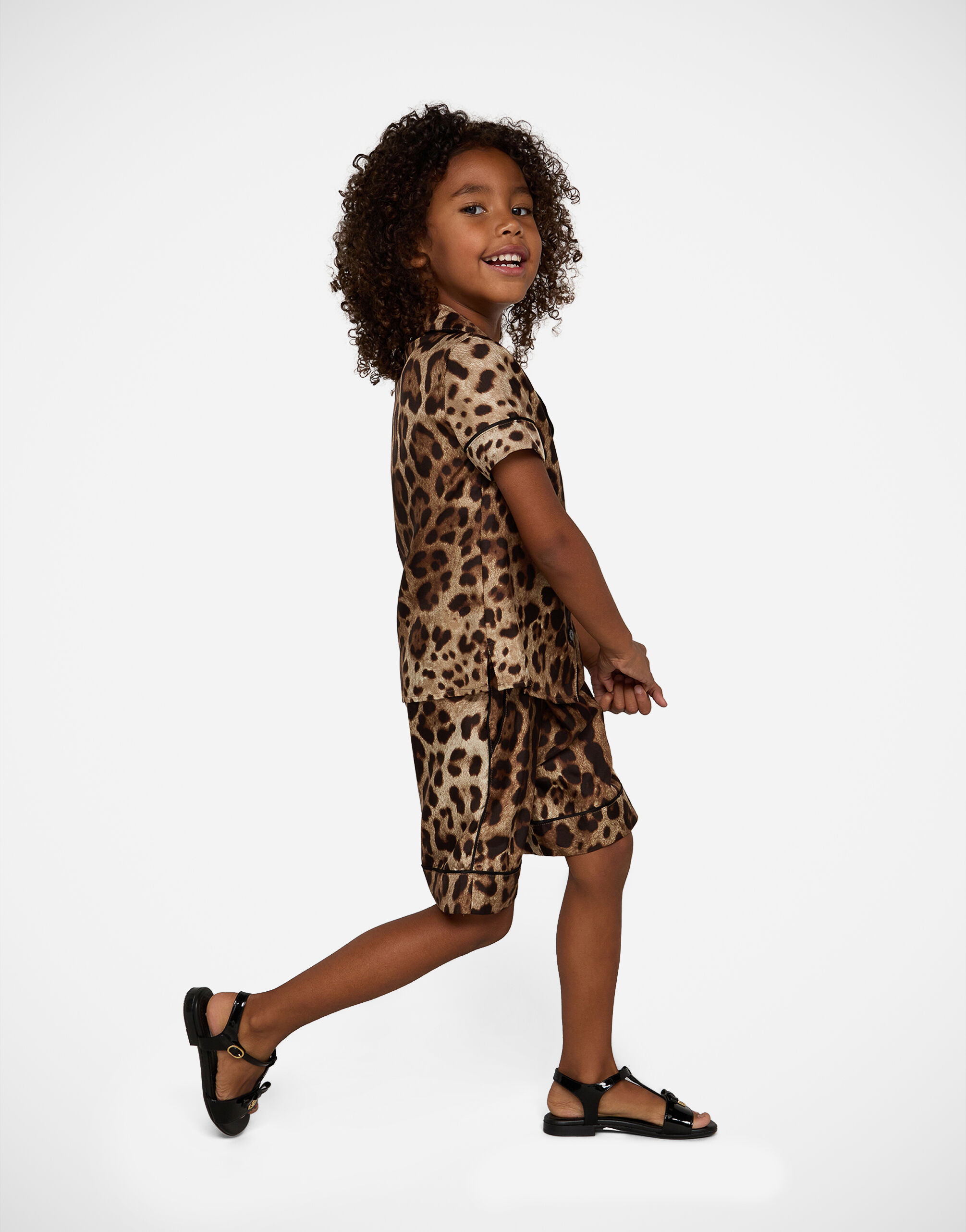 BERMUDA in Animal Print for | Dolce&Gabbana® US