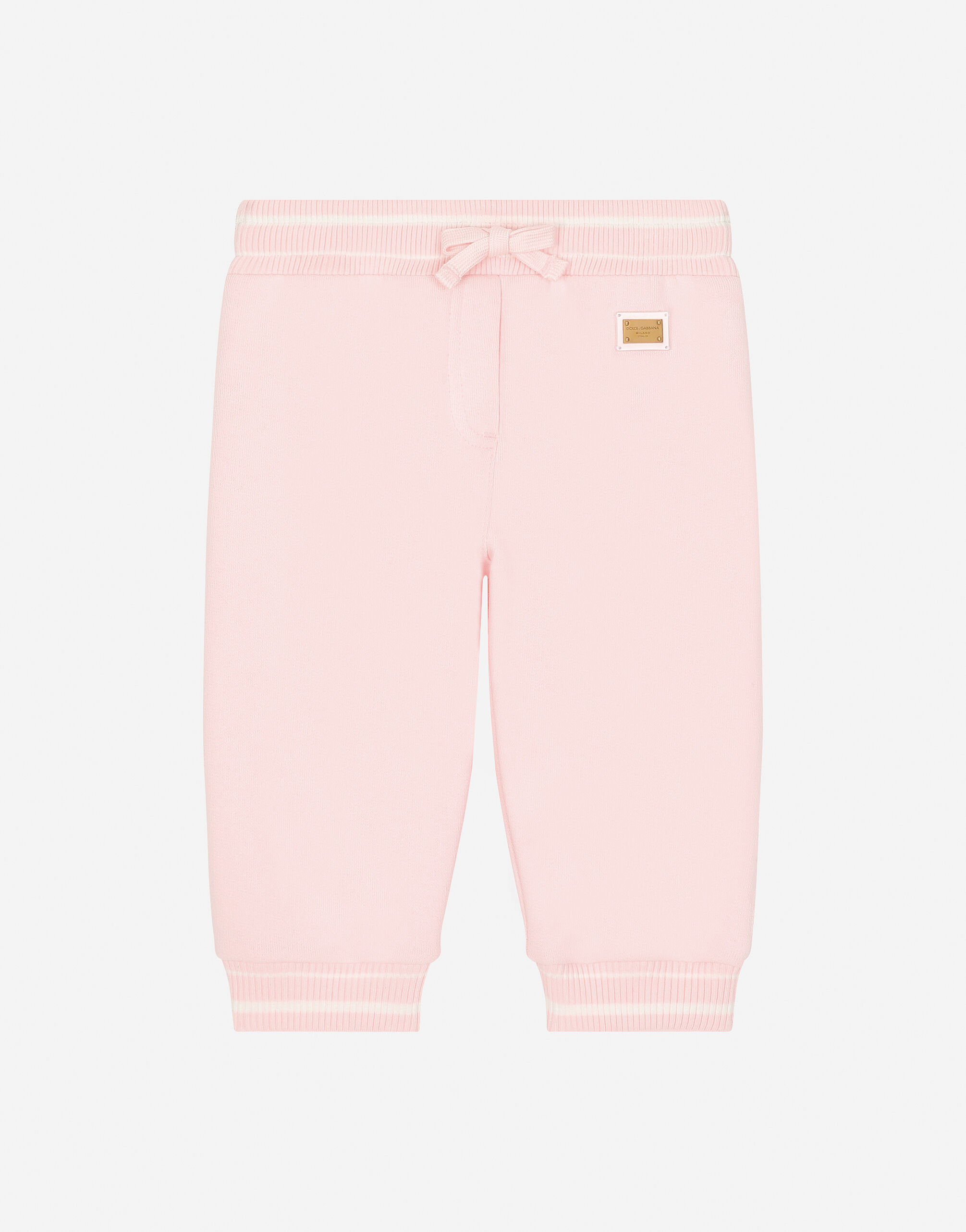 ${brand} Jersey pants with branded tag ${colorDescription} ${masterID}