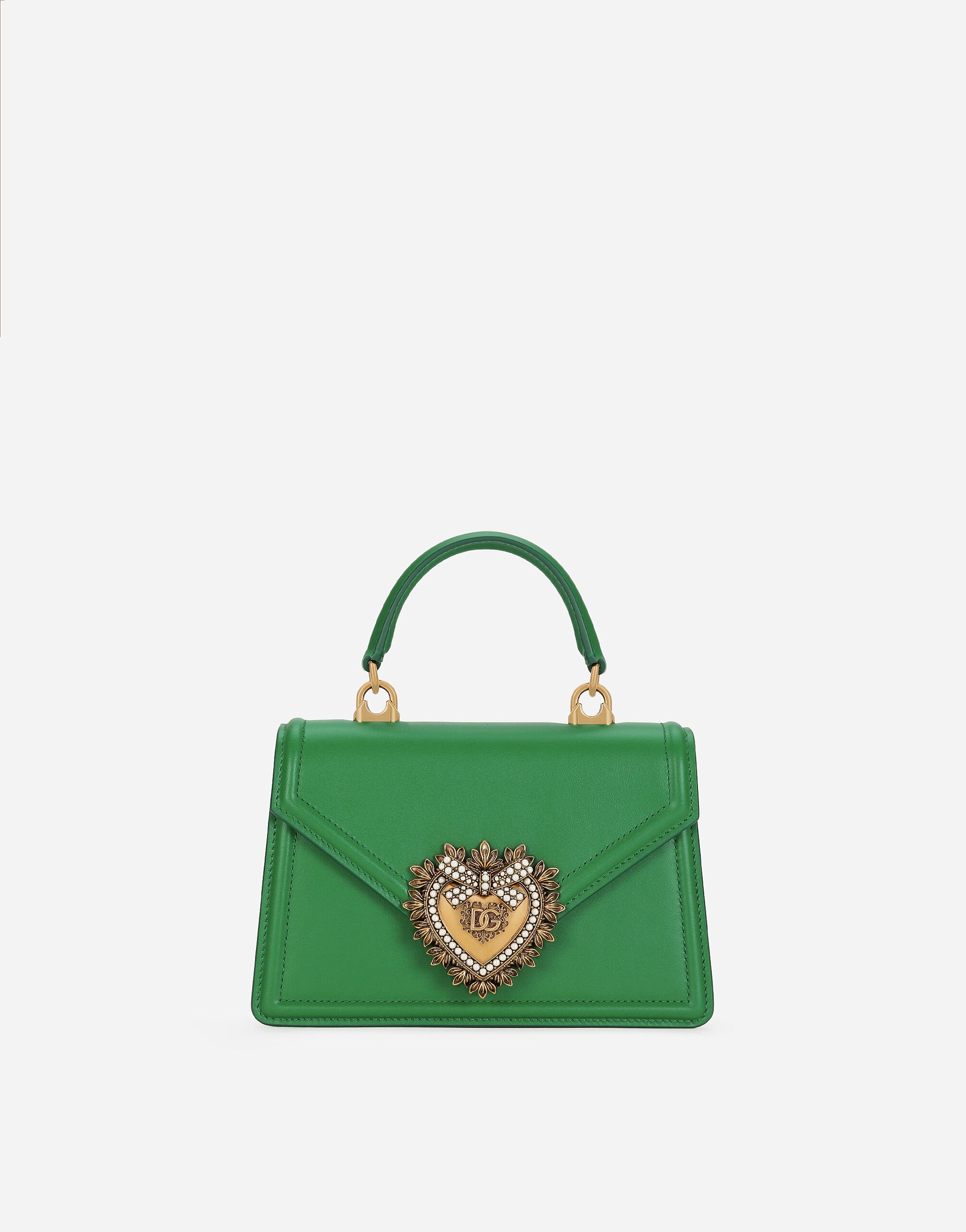 Dolce & Gabbana Small Devotion top-handle bag Orange BB6711AV893