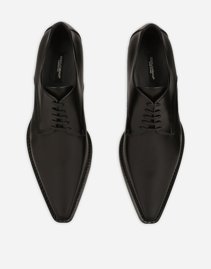 Dolce&Gabbana Calfskin Derby shoes Black CN0052AC801