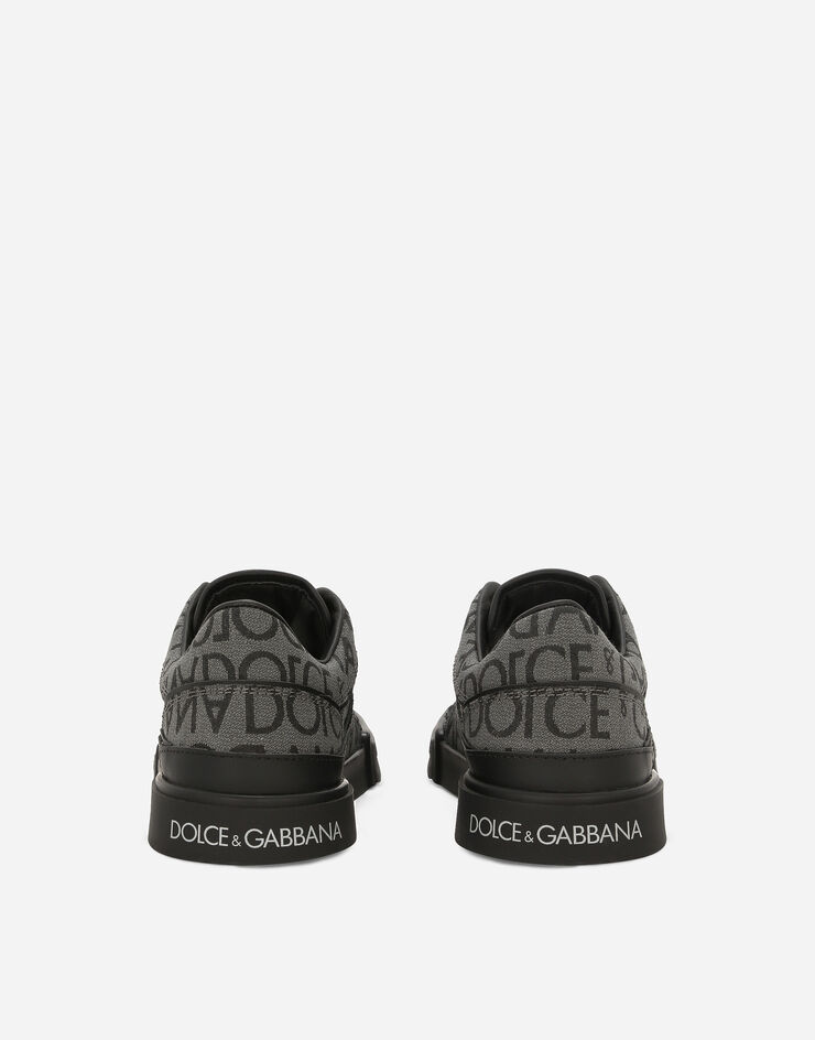 Dolce&Gabbana Sneakers New Roma en cuir de veau Multicolore DA5090AM924