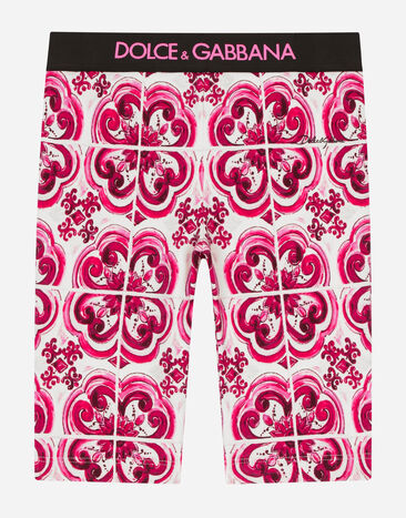 ${brand} Majolica-print interlock cycling shorts ${colorDescription} ${masterID}