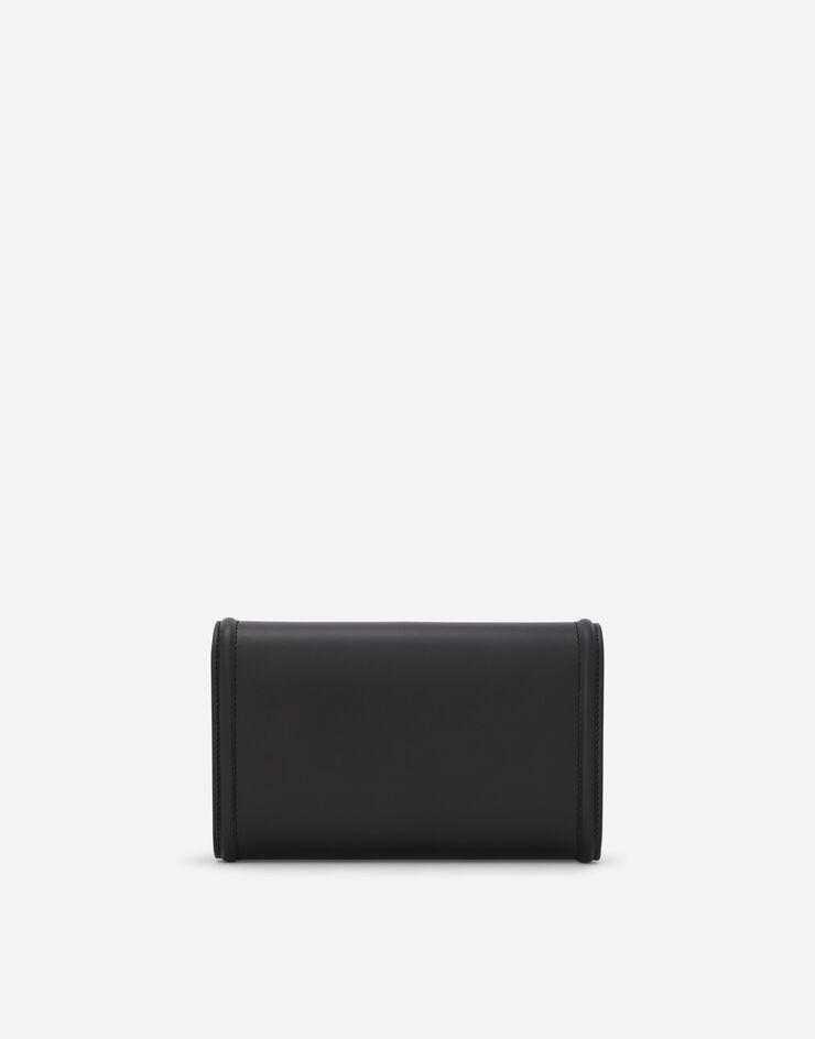 Calfskin Devotion mini bag in Black for | Dolce&Gabbana® US