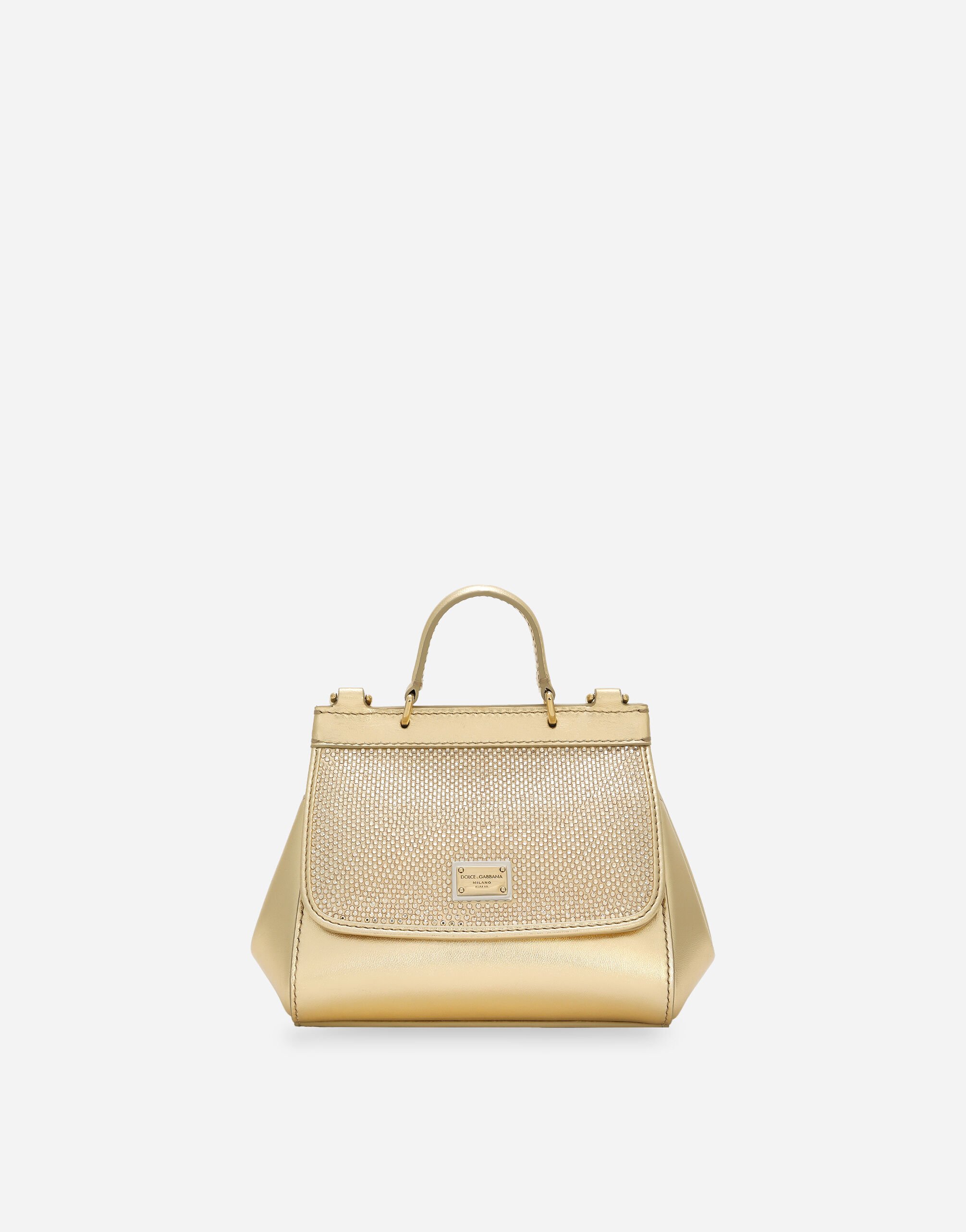 Dolce&Gabbana حقيبة يد سيسيلي صغيرة أبيض L5JTKTG7J7W