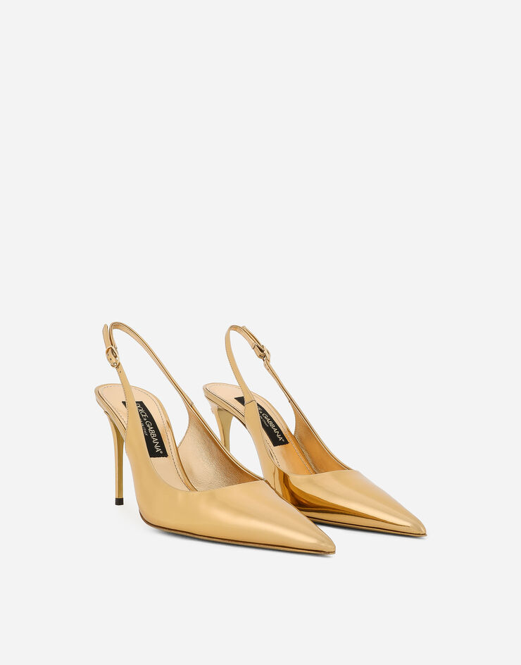 Dolce & Gabbana Calfskin slingbacks Gold CG0791AY828