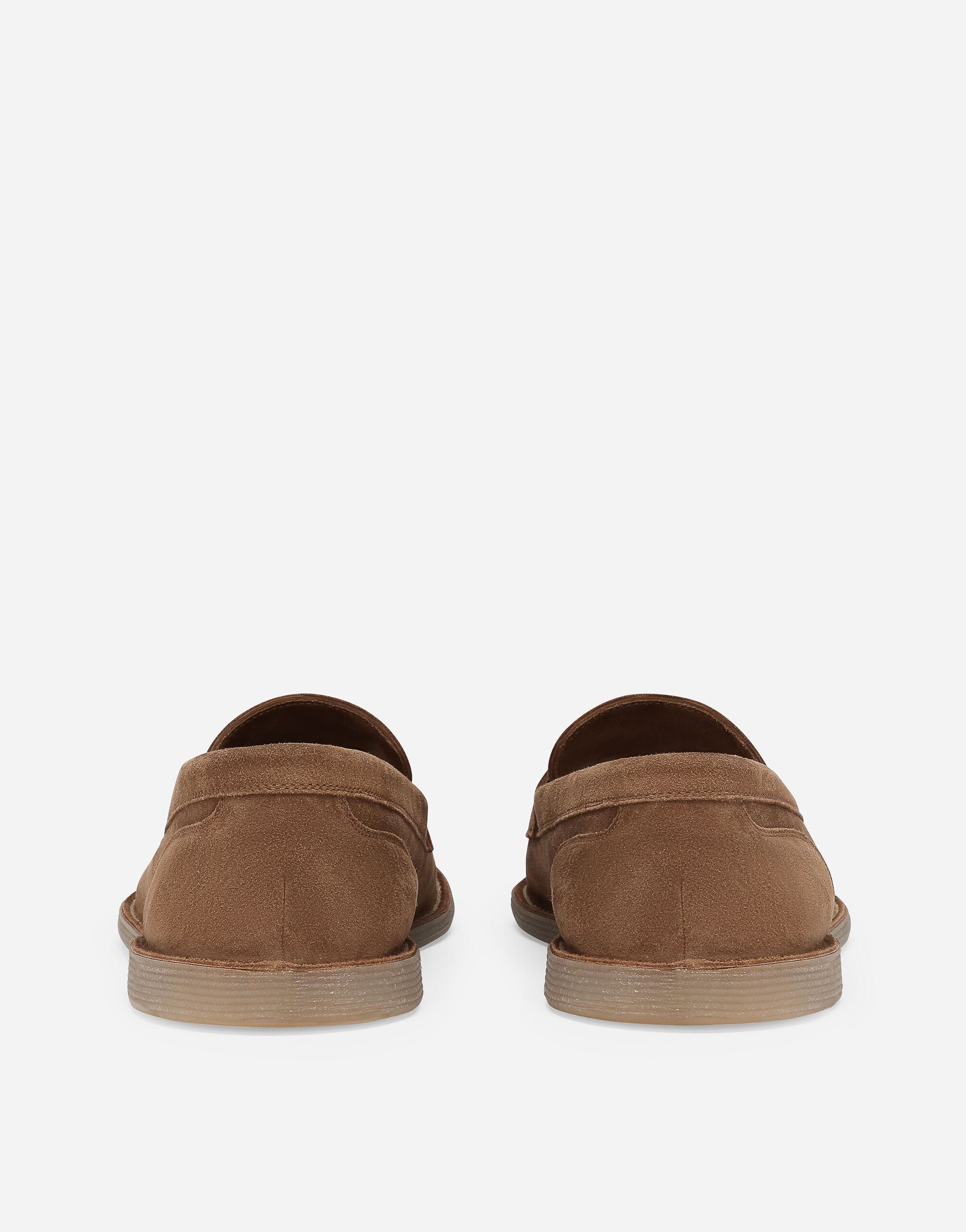 Suede loafers in Brown for | Dolceu0026Gabbana® US