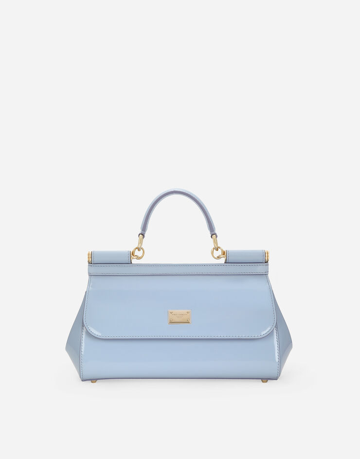 Dolce & Gabbana Elongated medium Sicily handbag Light Blue BB7652A1037