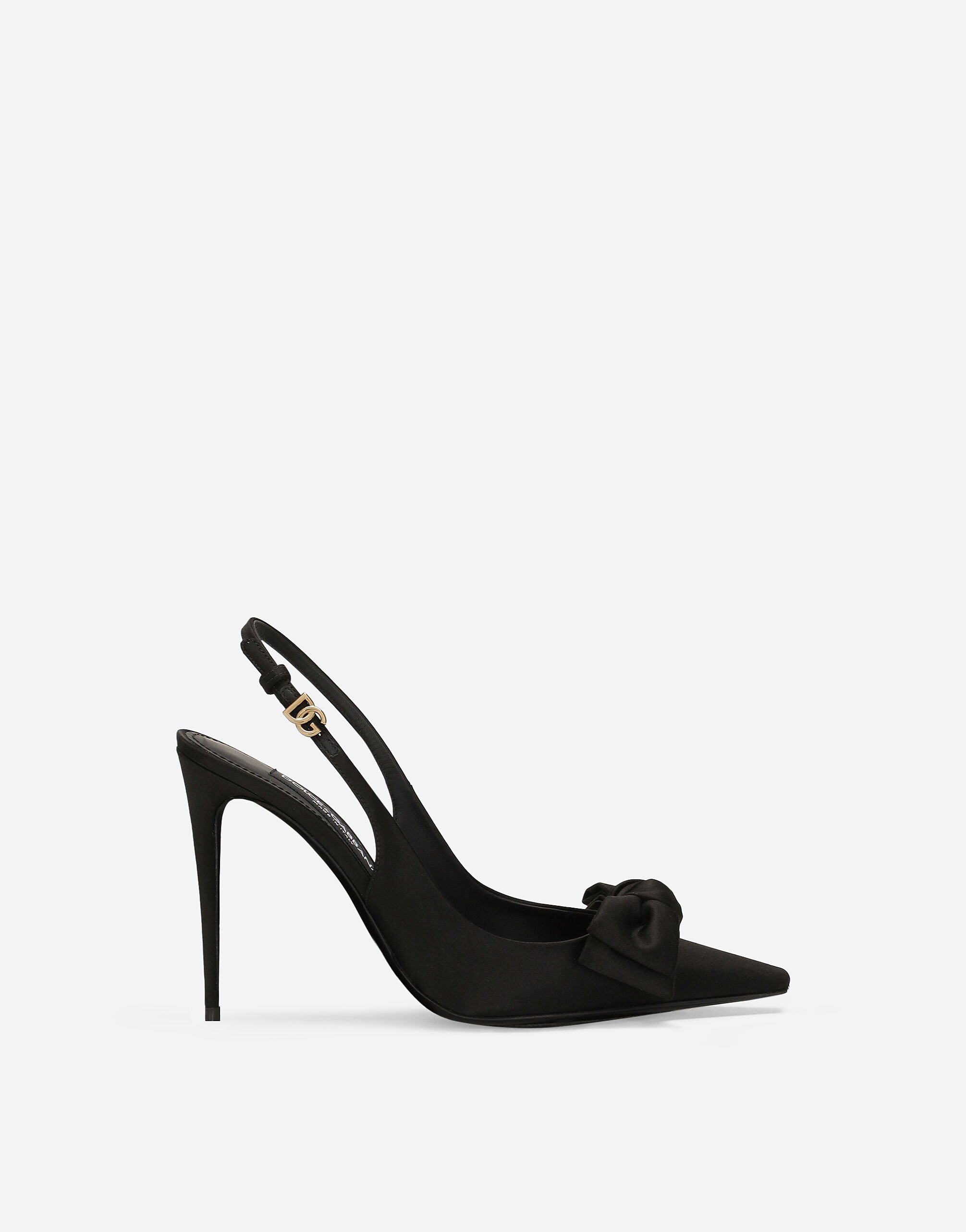 ${brand} Slingbacks en satin avec nœud ${colorDescription} ${masterID}