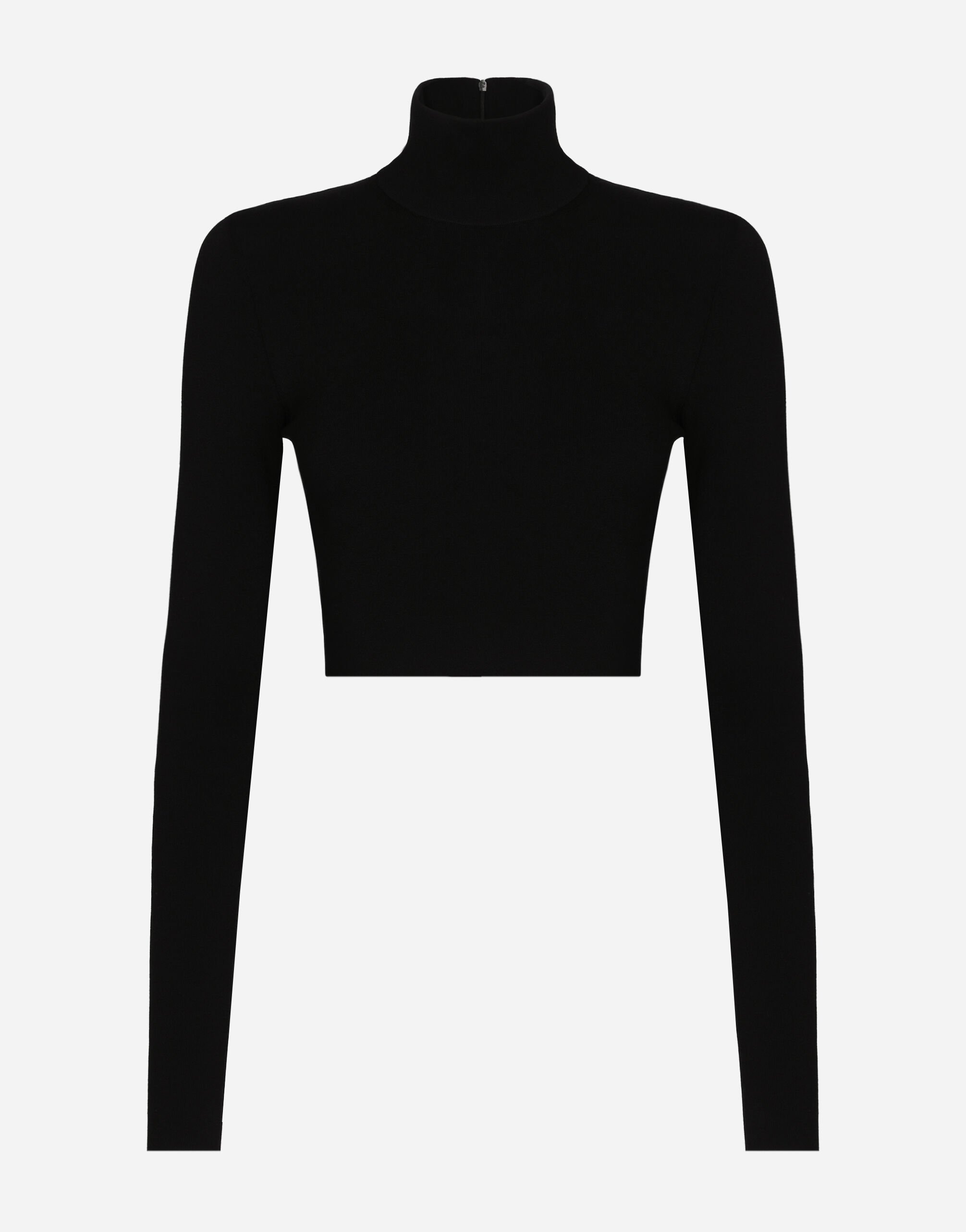 ${brand} Cropped turtle-neck top ${colorDescription} ${masterID}