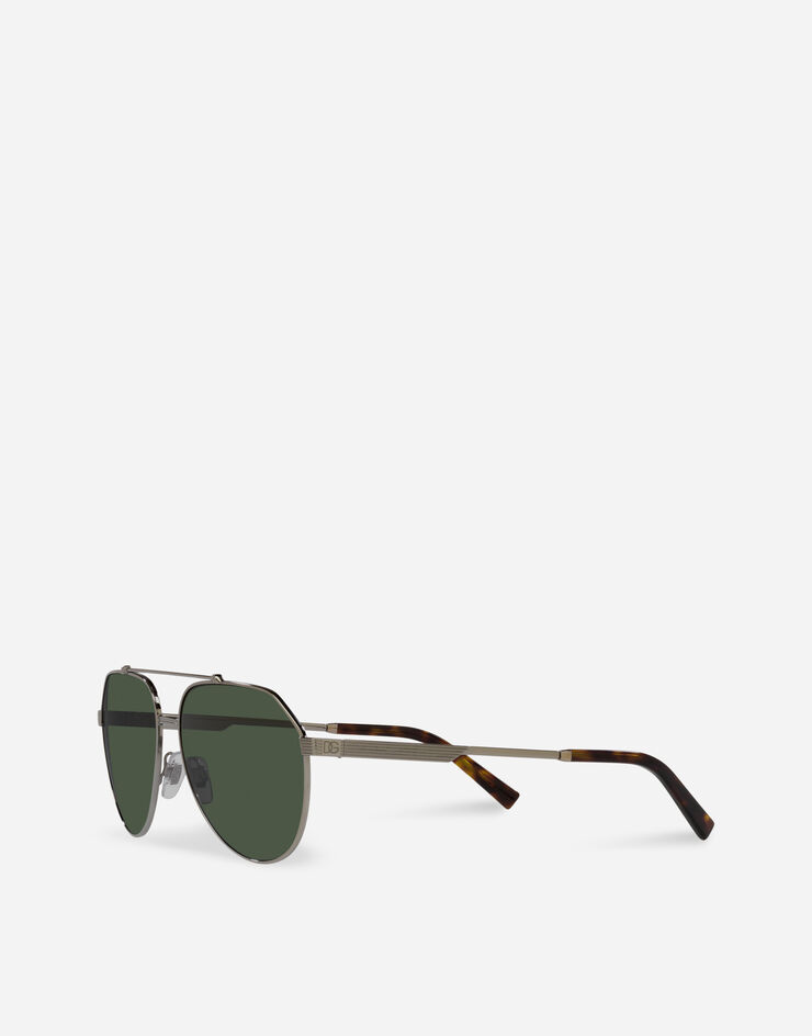 Dolce & Gabbana Gros grain sunglasses бронза VG2288VA59A