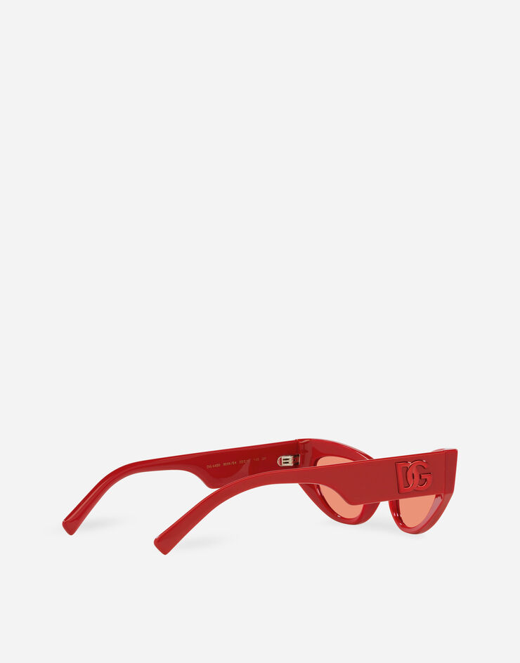 Dolce & Gabbana Lunettes de soleil DG Logo Rouge VG4450VP7E4