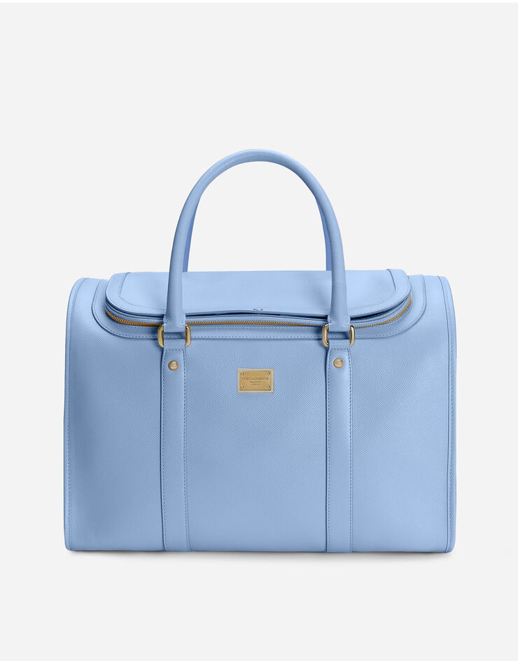 Dolce & Gabbana Sac de transport pour chien Bleu Ciel BD0012A6452