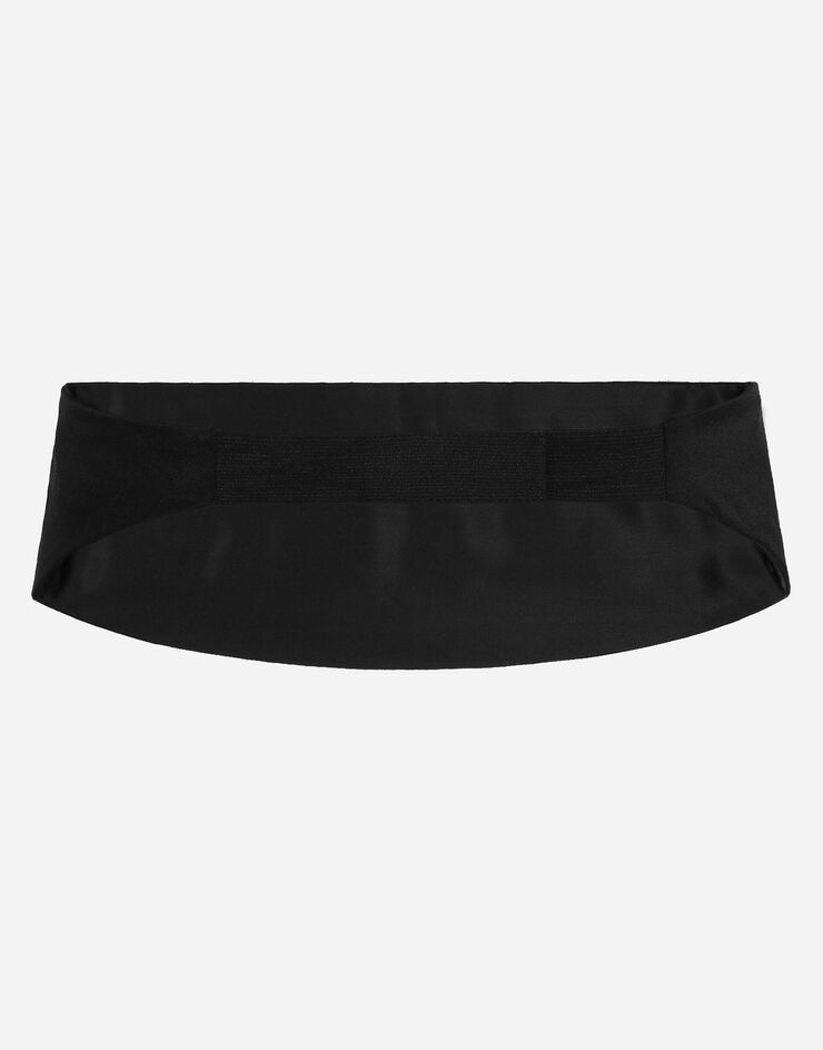 Dolce&Gabbana Kummerbund Schwarz FB379AGDB4K