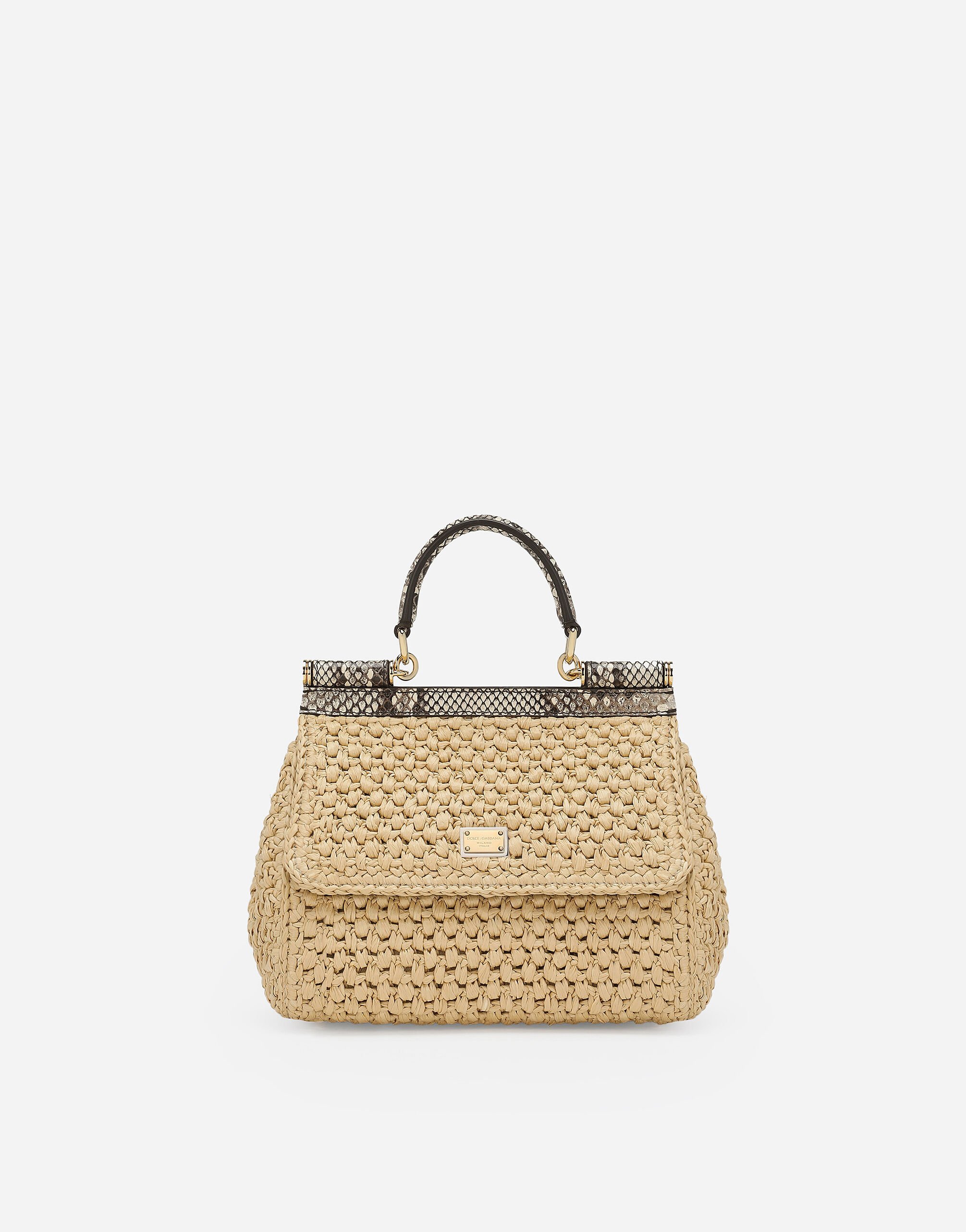 Dolce & Gabbana حقيبة يد سيسيلي متوسطة متعدد الألوان BB7655A4547