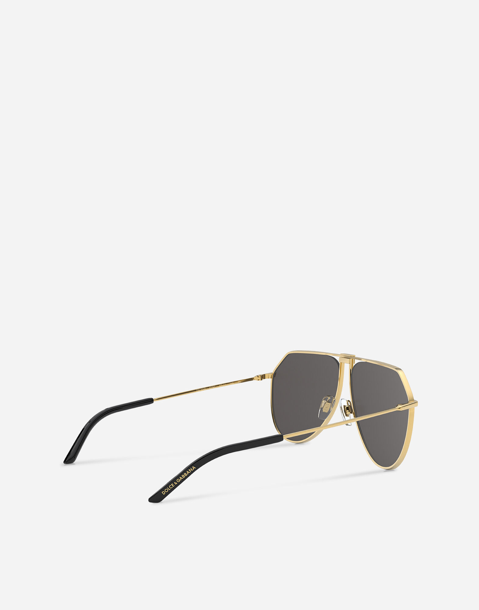 ゴールドのメンズ Slim sunglasses | Dolce&Gabbana®