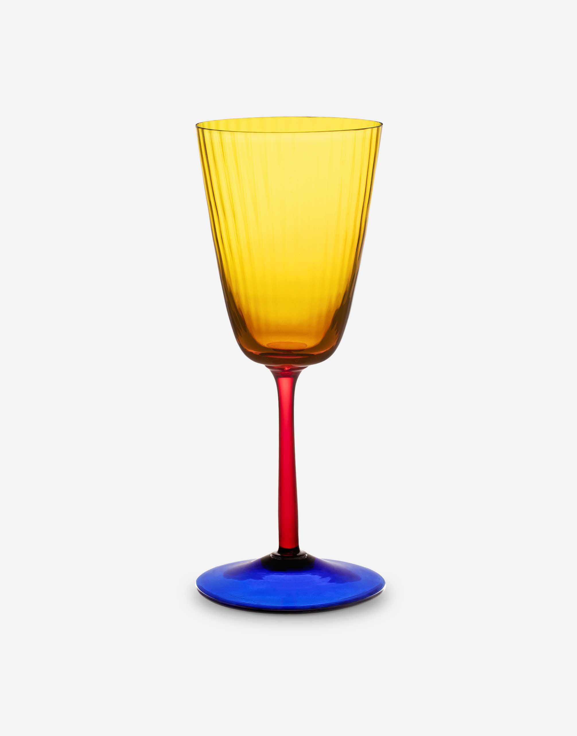 ${brand} Hand-Blown Murano White Wine Glass ${colorDescription} ${masterID}