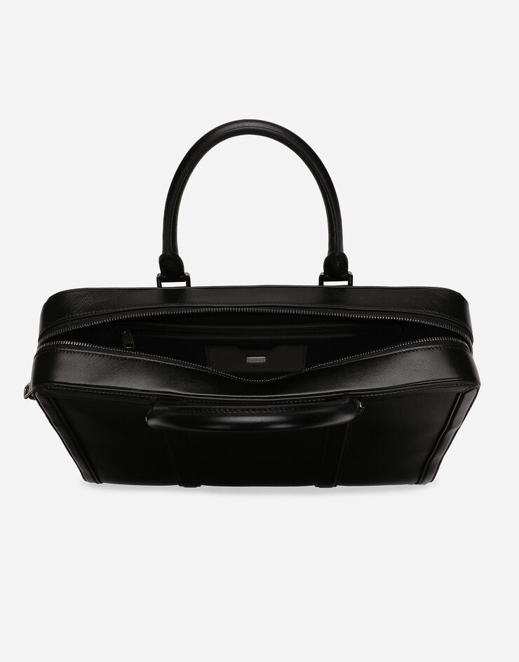 Dolce & Gabbana Calfskin briefcase Black BM2321AV956