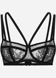 Lace bra with logo Dolce & Gabbana - IetpShops Germany - dolce