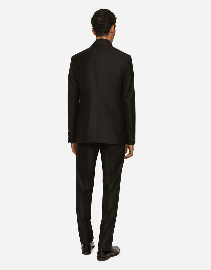 Dolce & Gabbana Wool and silk Martini-fit suit черный GK0RMTGG059