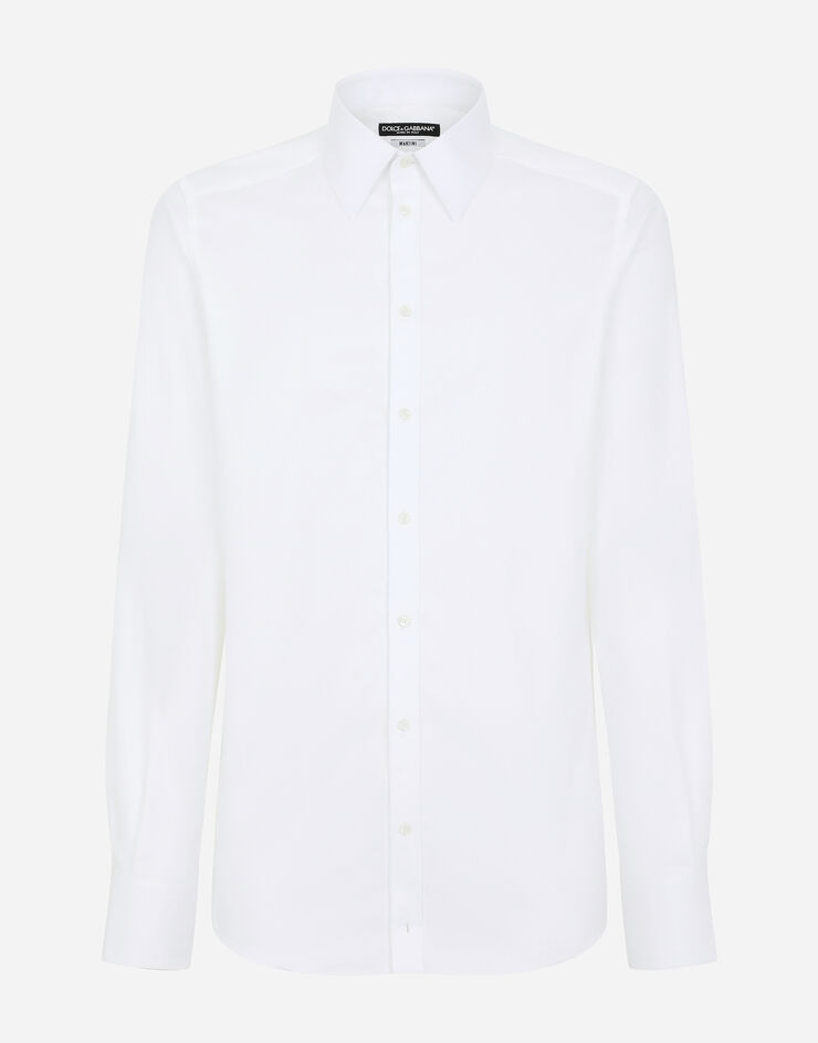 Dolce&Gabbana Martini 微型提花棉质衬衫 白 G5JE8TFJ5CY